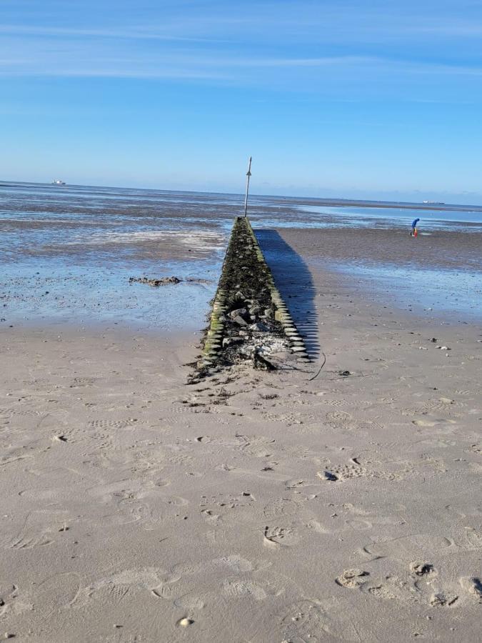 Strandkajuete Hooksiel Schillig Exterior photo